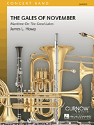 Gales of November Concert Band sheet music cover